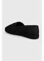 Espadrile Calvin Klein ESPADRILLE RELOCK MONOCQ črna barva, HW0HW01916