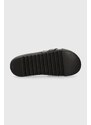 Natikači Calvin Klein POOL SLIDE ICONIC PLAQUE moški, črna barva, HM0HM01444