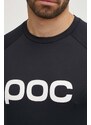 Kolesarska kratka majica POC Reform Enduro črna barva