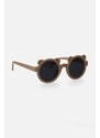 Otroška sončna očala Coccodrillo bež barva