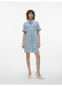 VERO MODA Dolga srajca 'Jennie' svetlo modra