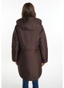 usha BLUE LABEL Zimska jakna 'Fenia' temno rjava