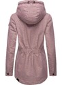 Ragwear Prehodna jakna 'Zuzka' mauve / črna