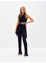 ABOUT YOU x Toni Garrn Hlače 'Rebecca' črna
