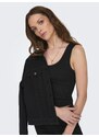 ONLY Top 'ONLEasy' črna / bela
