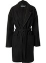PIECES Prehoden plašč črna