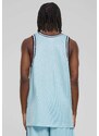 Urban Classics Majica svetlo modra / črna / bela
