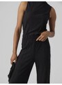 VERO MODA Hlače črna