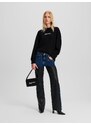 KARL LAGERFELD JEANS Kavbojke modra / črna