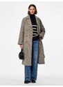 PIECES Prehoden plašč 'PCMarbel' pikčasto rjava