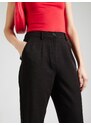 PIECES Hlače z naborki 'Kamil' črna