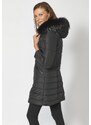 KOROSHI Zimska jakna črna