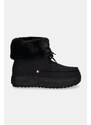 Snežke U.S. Polo Assn. ICY črna barva, ICY001W/DHF1