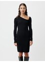LeGer by Lena Gercke Pletena obleka 'Eileen' črna