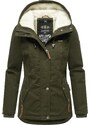 MARIKOO Zimska jakna 'Bikoo' umbra / temno zelena