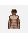 Dark Brown Women's Quilted Jacket Geox Jaysen - Women's