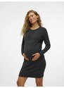 Vero Moda Maternity Pletena obleka 'VMMDoffy' črna
