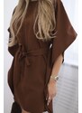 Kesi Batwings Oversize Dress Brown