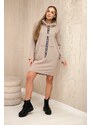 Kesi Beige dress with tie