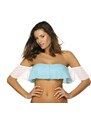 Marko Swim Top Grace Fata-Bianco M-488 (8) blue-white