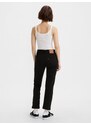 LEVI'S  Kavbojke '501 Crop' črna