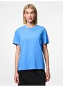 PIECES Majica 'PCRia' nebeško modra