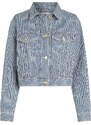 TOMMY HILFIGER Prehodna jakna moder denim / bela