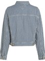 TOMMY HILFIGER Prehodna jakna moder denim / bela