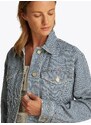 TOMMY HILFIGER Prehodna jakna moder denim / bela