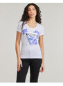 Guess Majice s kratkimi rokavi CN FLOWER TRIANGLE Guess