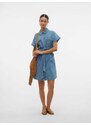 VERO MODA Dolga srajca 'VMNotus' moder denim