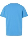 PIECES Majica 'PCRia' nebeško modra