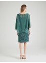 Vera Mont Koktejl obleka smaragd