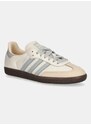 Usnjene superge adidas Originals Samba OG W bež barva, JH7299