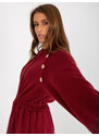 RELEVANCE Dress-RV-SK-8336.12P-burgundy
