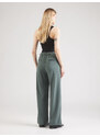 ABOUT YOU Hlače z naborki 'Gemma' zelena