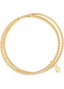 MICHAEL Michael Kors Zapestnica 'BRILLIANCE' zlata / transparentna
