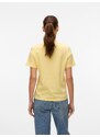 VERO MODA Majica 'VMPaulina' rumena
