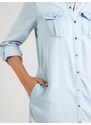 ONLY Dolga srajca 'ONLSille' svetlo modra