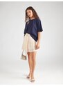 YAS Majica 'YASSannia' mornarska / zlata / oranžna / rosé