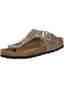 BIRKENSTOCK Japonke 'Gizeh Rivet' temno siva