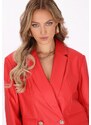 faina Blazer 'Classy Look' rdeča