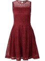 ONLY Koktejl obleka 'ONLFILICIA' vinsko rdeča