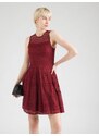 ONLY Koktejl obleka 'ONLFILICIA' vinsko rdeča