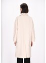 usha BLACK LABEL Prehoden plašč off-bela
