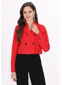faina Blazer rdeča