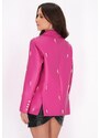 faina Blazer 'Fashion Look' fuksija / biserno bela