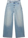Pull&Bear Kavbojke moder denim