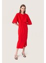 SOAKED IN LUXURY Obleka 'Aeve' živo rdeča
