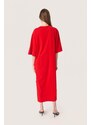 SOAKED IN LUXURY Obleka 'Aeve' živo rdeča